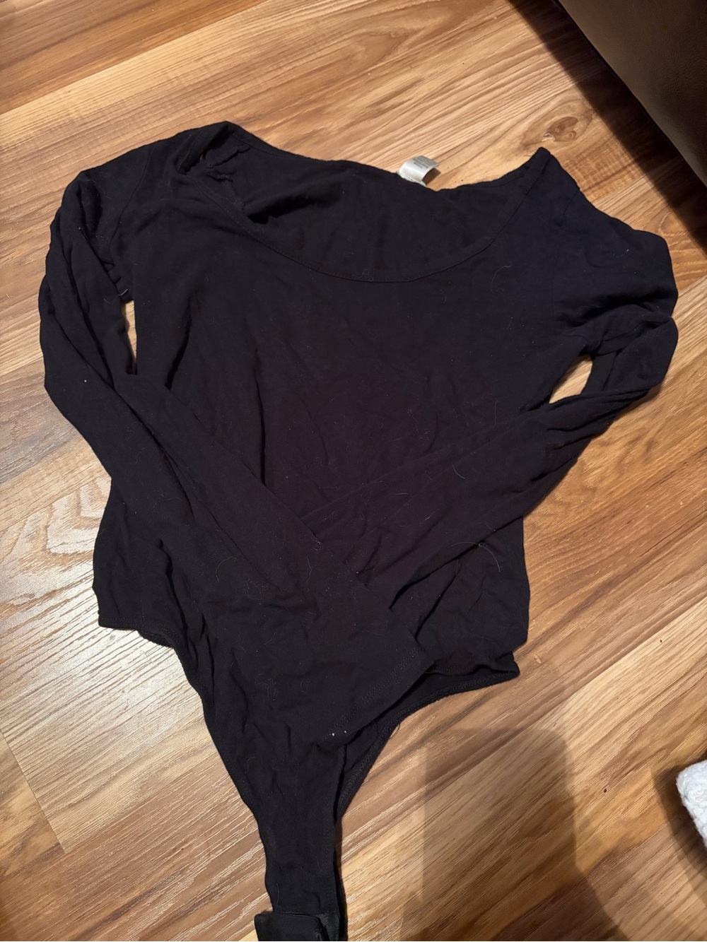 Women’s large Black Long-Sleeve Bodysuit